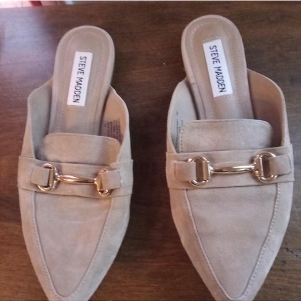 Steve Madden Kandi Camel Slides